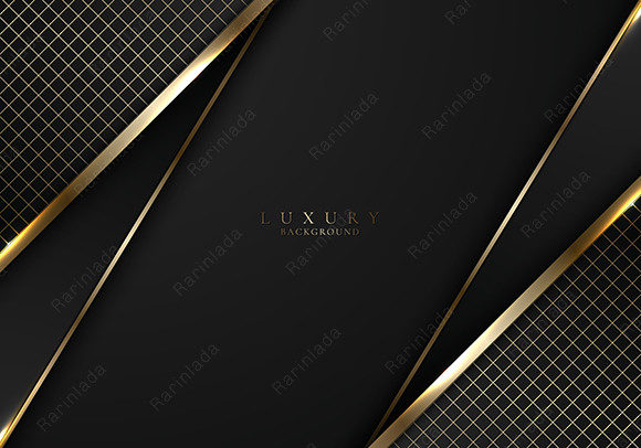 Download Abstract Modern Luxury Black Template - Modern Collection