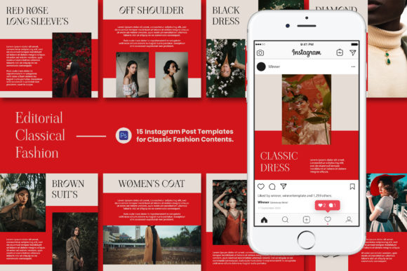 Download Editorial Fashion Instagram Post - Fashion Collection