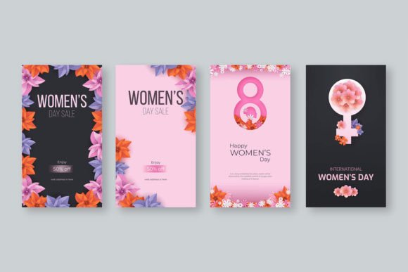 Download Women's Day Instagram Story Template - Instagram story template Collection